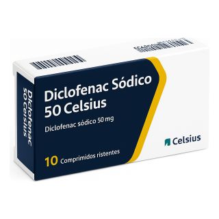 DICLOFENAC CELSIUS 50 MG 10 COMP