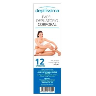 DEPILISSIMA PAPEL DEPIL/ 12 U