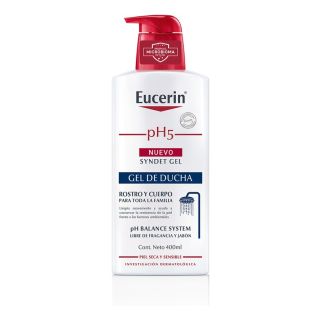 EUCERIN PH5 SYNDET GEL C/BOMBA DOSIF/400 ML