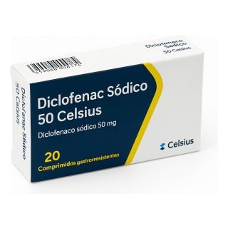 DICLOFENAC CELSIUS 50 MG 20 COMP