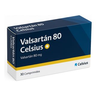 VALSARTAN CELSIUS 80 MG X 30 COMP