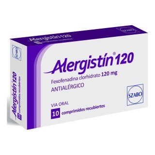 ALERGISTIN NF 120 MG 10 COMP