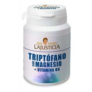 Triptofano Con Magnesio + Vitamina B6 Ana María LaJusticia x 60comp.