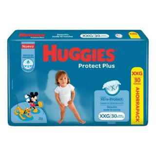 HUGGIES PROTECT PLUS X 30 TALLE XXG