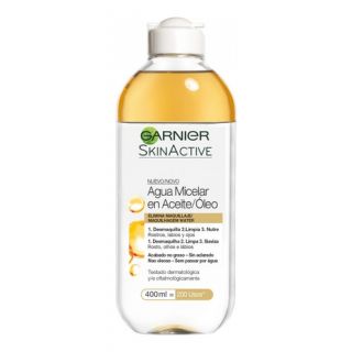 GARNIER SKIN ACTIVE AGUA MICELAR EN ACEITE 400 ML