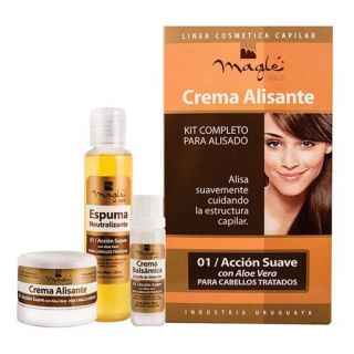 MAGLE HAIR CREMA ALISADORA SUAVE KIT