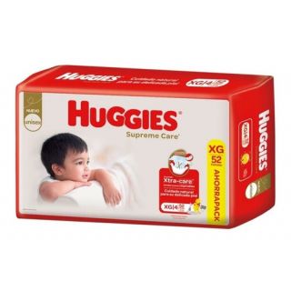 HUGGIES PAÑAL SUPREME XG 52 UND