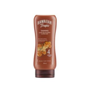 Loción Bronceadora Hawaiian Tropic Tanning F4 | 240ml