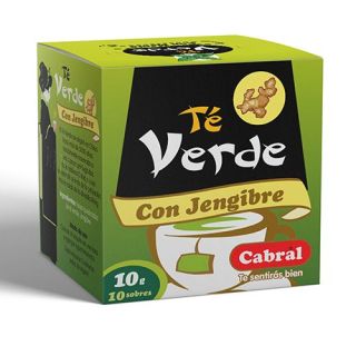 TE VERDE JENGIBRE 10 SAQUI