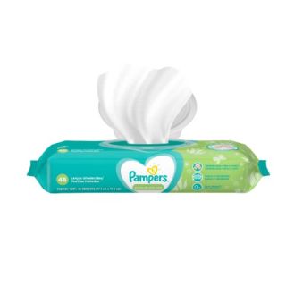PAMPERS BABY WIPES AROMA ALOE VERA 48