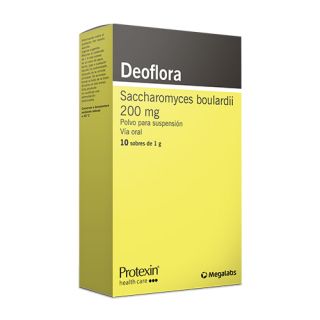 DEOFLORA 200 MG 10 SOBRES