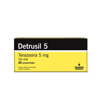 DETRUSIL 5 MG 20 COMP