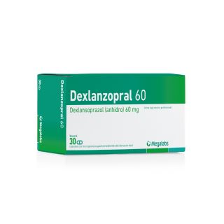 DEXLANZOPRAL 60 MG X 30 CAPS