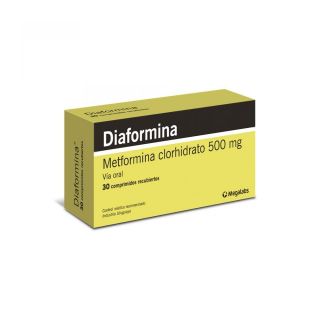 DIAFORMINA 500 MG 30 COMP
