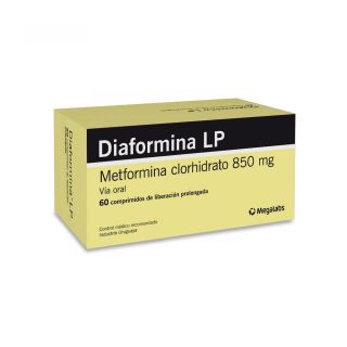 DIAFORMINA LP 850 MG 60 COMP