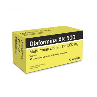 DIAFORMINA XR 500 30 COMP