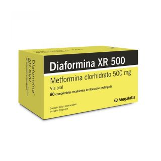 DIAFORMINA XR 500 60 COMP