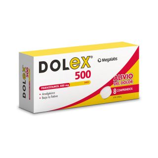 DOLEX 500 MG 8 COMP