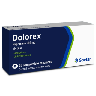 DOLOREX 500 MG 20 COMP