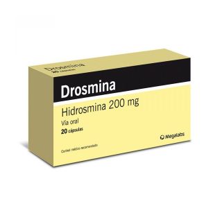 DROSMINA 200 MG 20 CAPS
