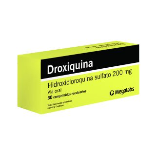 DROXIQUINA 200 MG 30 COMP