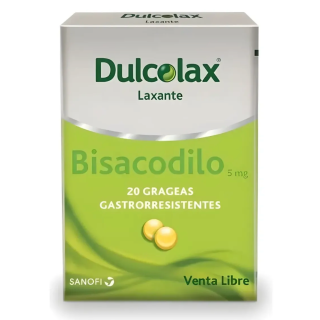 DULCOLAX 20 GRAGEAS