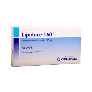 LIPIDUCE 160 MG 10 COMP