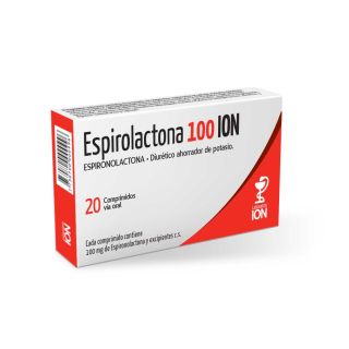 ESPIROLACTONA ION 100 20 COMP