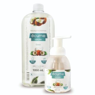 ECUME PACK JABON LIQ ESPUMA AURORA 1L+FCO 300 ML