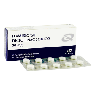 FLAMIREX 50MG 10COMP