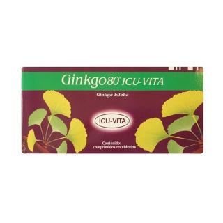 GINKGO ICU 80 MG 20 COMP