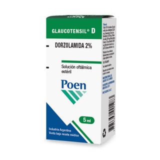 GLAUCOTENSIL D 2% 5 ML