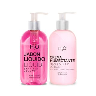 Pack H2O Pink Jabon Líquido 350ml + Crema Humectante 320g