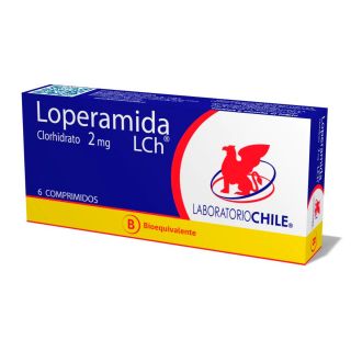 LOPERAMIDA TEVA 2 MG 6 COMP