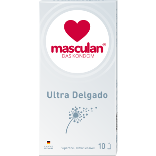 PRESERVATIVO MASCULAN ULTRA DELGADO  X 10 UNIDADES