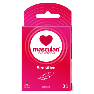 MASCULAN SENSITIVO 3 UNID