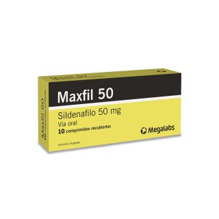 MAXFIL 50 MG 10 COMP