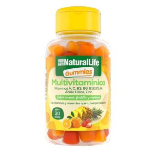 MULTIVITAMÍNICO GUMMIES X 60 GOMITAS NATURAL LIFE