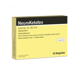 NEUROKETOFEN INY 3 AMP