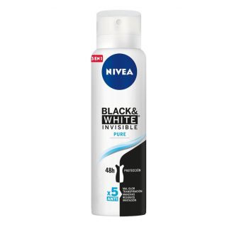 NIVEA AERO DEO FEM BLACK & WHITE INVISIB/PURE 150