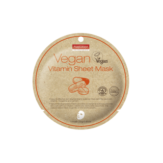 Máscara Vegana Biodegradable Con Vitamina C Purederm