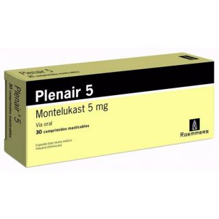 PLENAIR MASTICABLE 5 MG 30 COMP