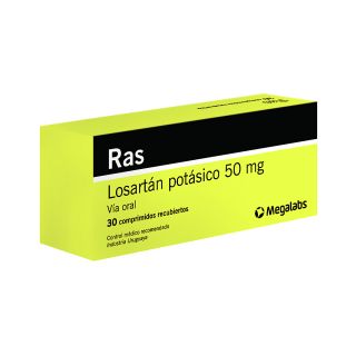 RAS 50 MG 30 COMP