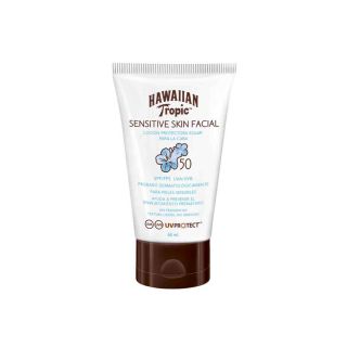Loción Hawaiian Tropic Sensitive Skin Facial F50 60ml
