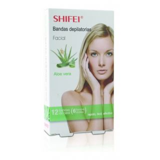 SHIFEI BANDA FACIAL ALOE 12 U
