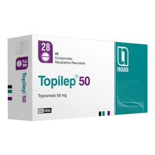 TOPILEP 50 MG 28 COMP