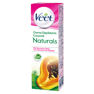VEET CREMA DEPILATORIA NATURAL PAPAYA 100