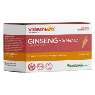 VITAMINWAY GINSENG + GUARANA 60 COMP