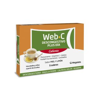 WEB C DESCONGESTIVO PLUS 5 SOBRES