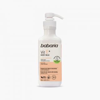 BABARIA BODY MILK VIT E PIELES SECAS 500 ML